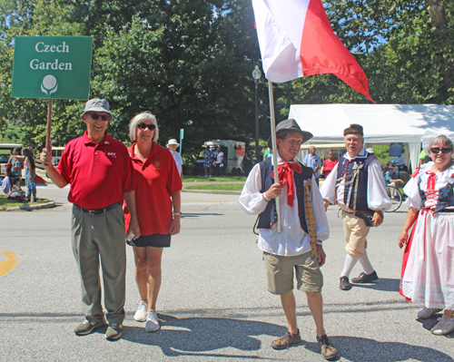 Czech Cultural Garden in Parade of Flag 2022